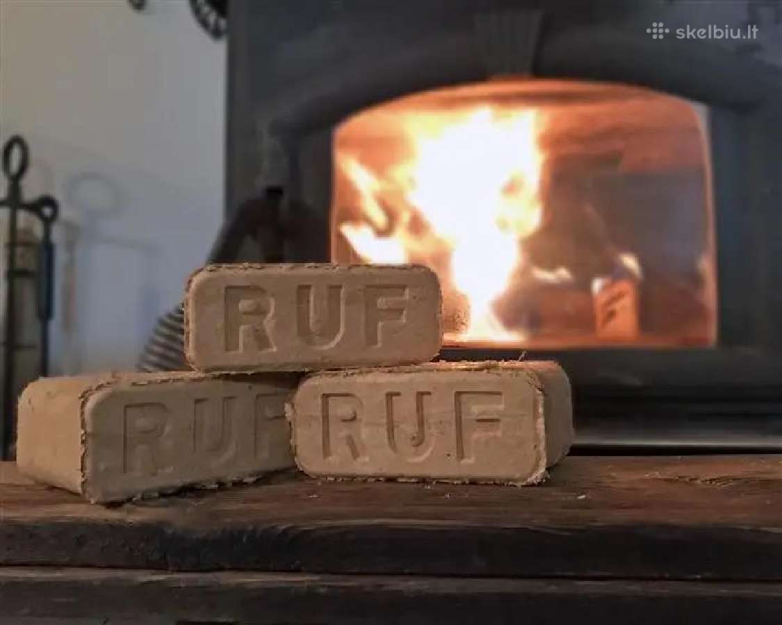 Ruf briketai, pini kay briketai