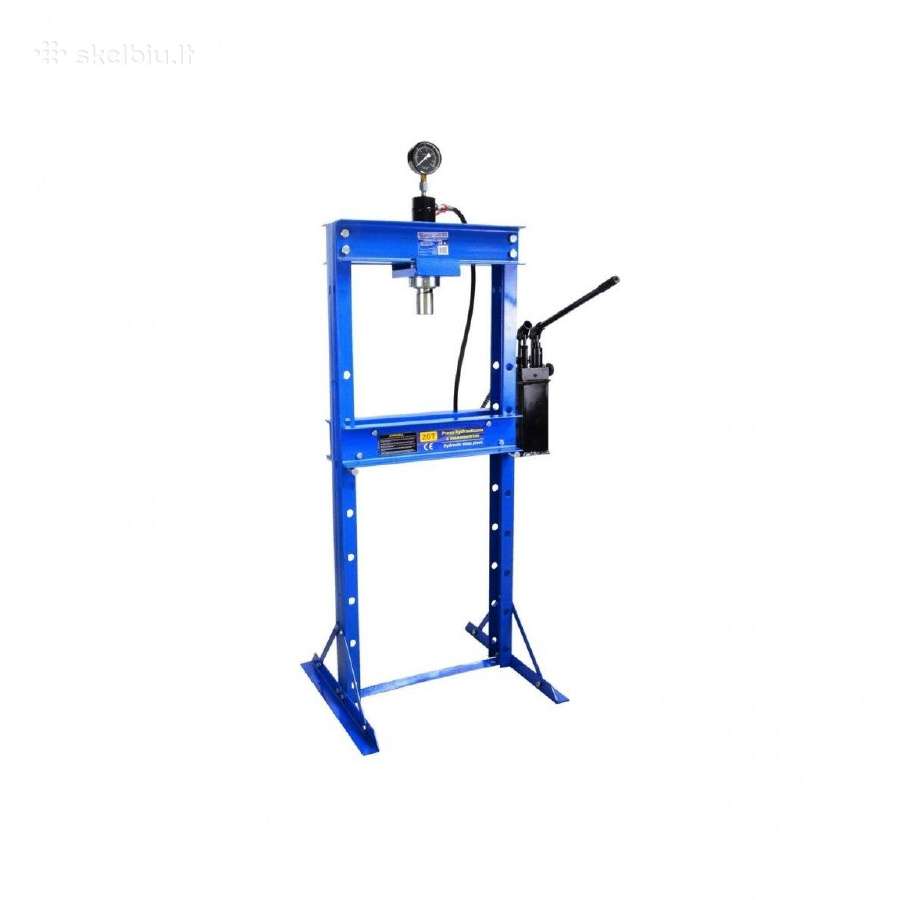 Hidrauliniai presai 20t su manometru nuo 240 eur