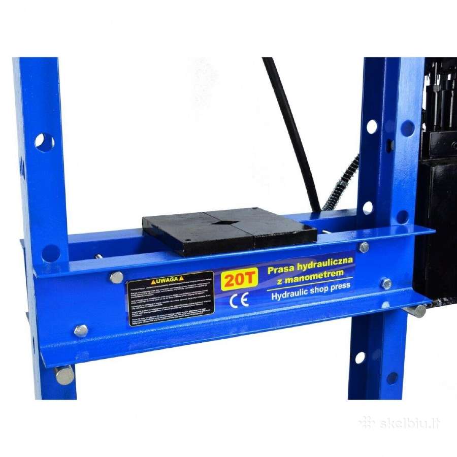 Hidrauliniai presai 20t su manometru nuo 240 eur - nuotraukos Nr. 5