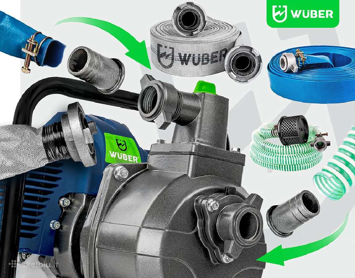 Benzininis vandens siurblys Wuber W40421 - nuotraukos Nr. 3