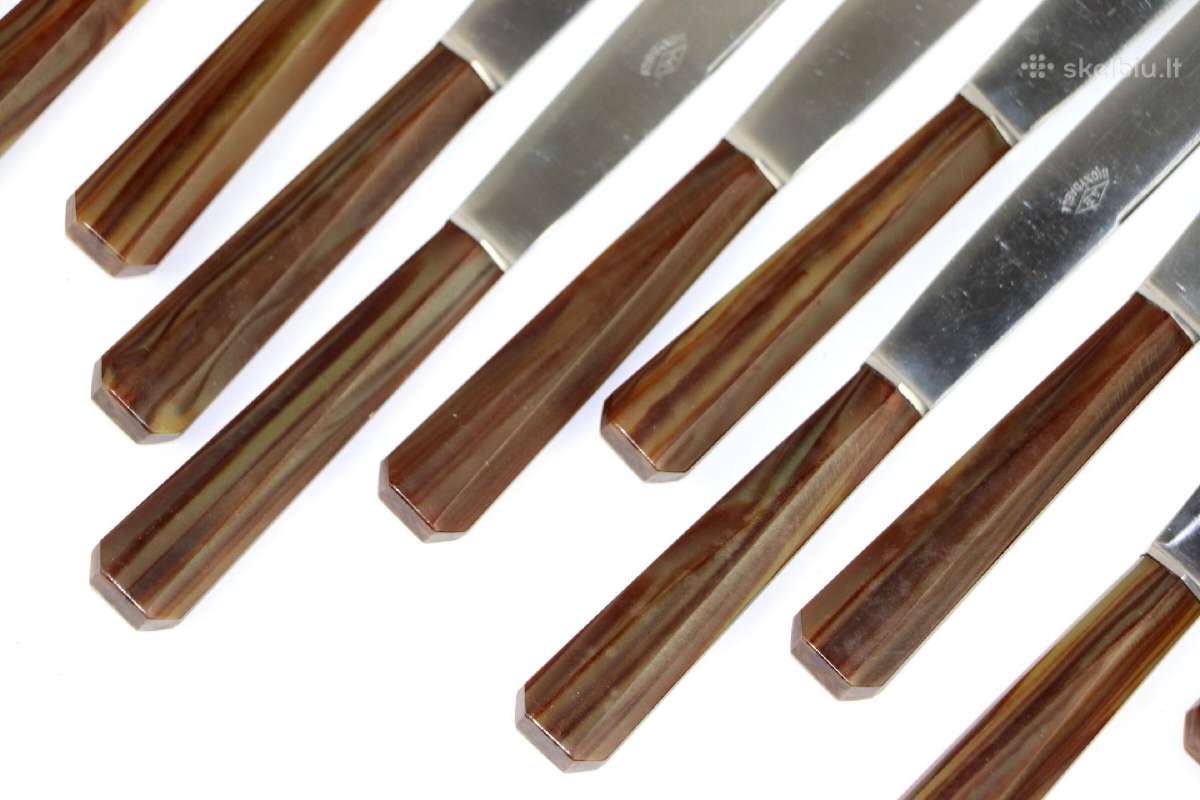 Peiliai 12 vient. metalas kaina 25 eurų - nuotraukos Nr. 10