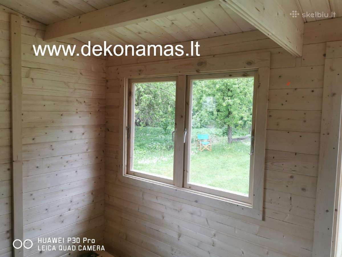 Medinis sodo namelis Lukas 6x4 m. Akcija 3990 eur - nuotraukos Nr. 3