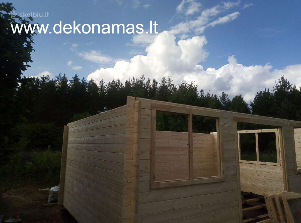 Medinis sodo namelis Lukas 6x4 m. Akcija 3990 eur - nuotraukos Nr. 5