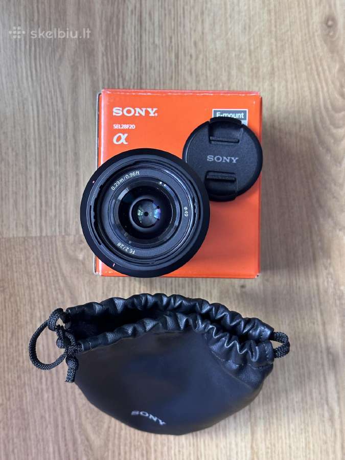 Sony full-frame objektyvas Fe 28mm, F2 - nuotraukos Nr. 4