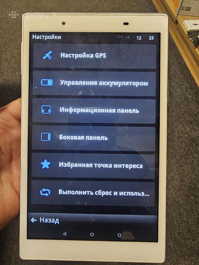 Planšetinis lenovo 7 su sunkvež. GPS programa - nuotraukos Nr. 4