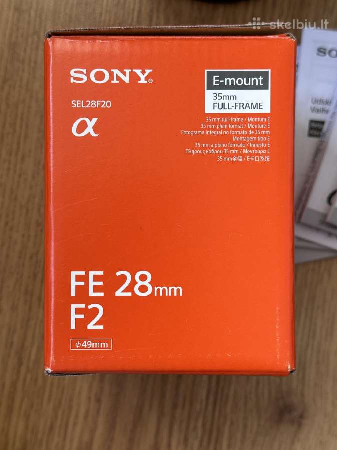 Sony full-frame objektyvas Fe 28mm, F2 - nuotraukos Nr. 8