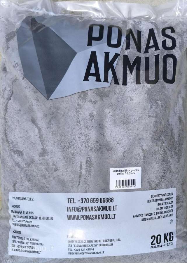 Smėlis,granito,dolomito atsijos,skalda Klaipėdoje! - nuotraukos Nr. 3