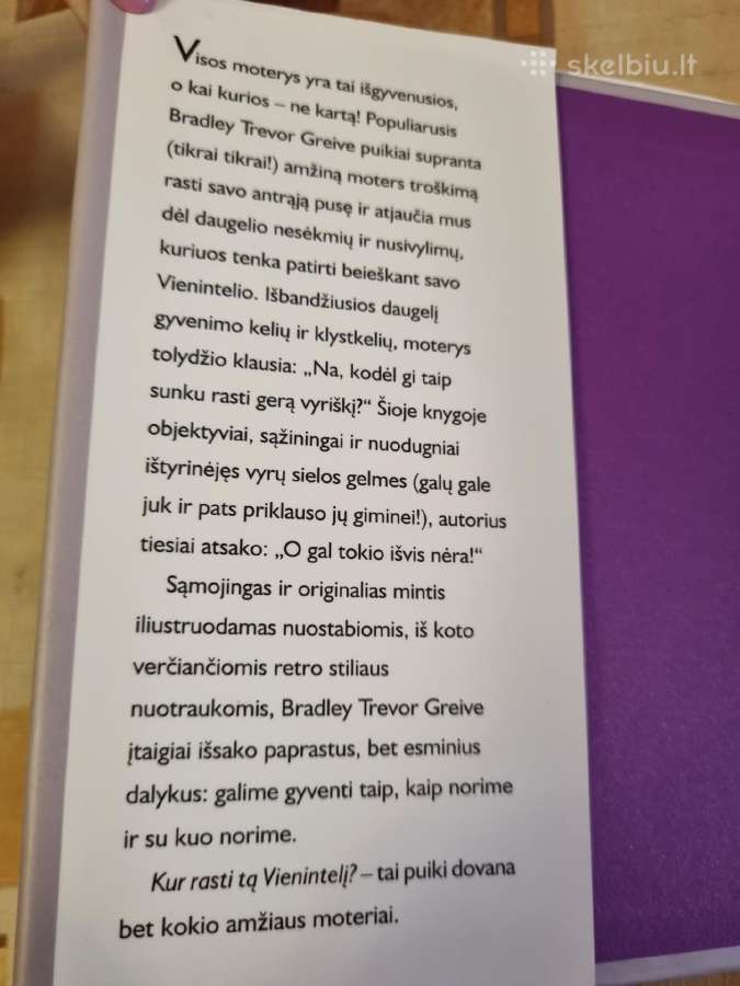 Kur rasti tą vienintelį aut bradley trevor greive - nuotraukos Nr. 2