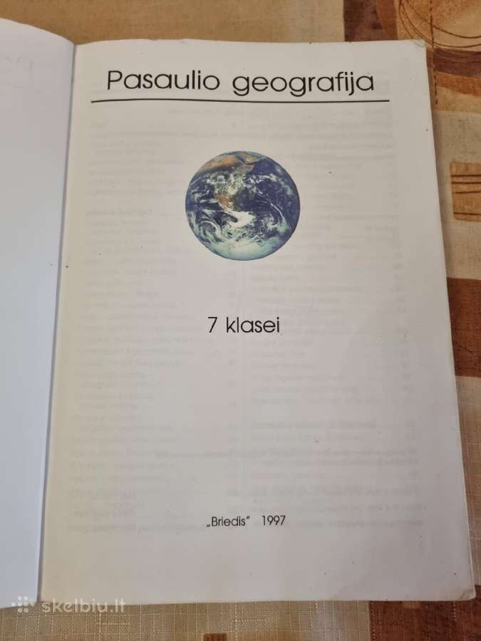 Pasaulio geografija 7 klasė - nuotraukos Nr. 2