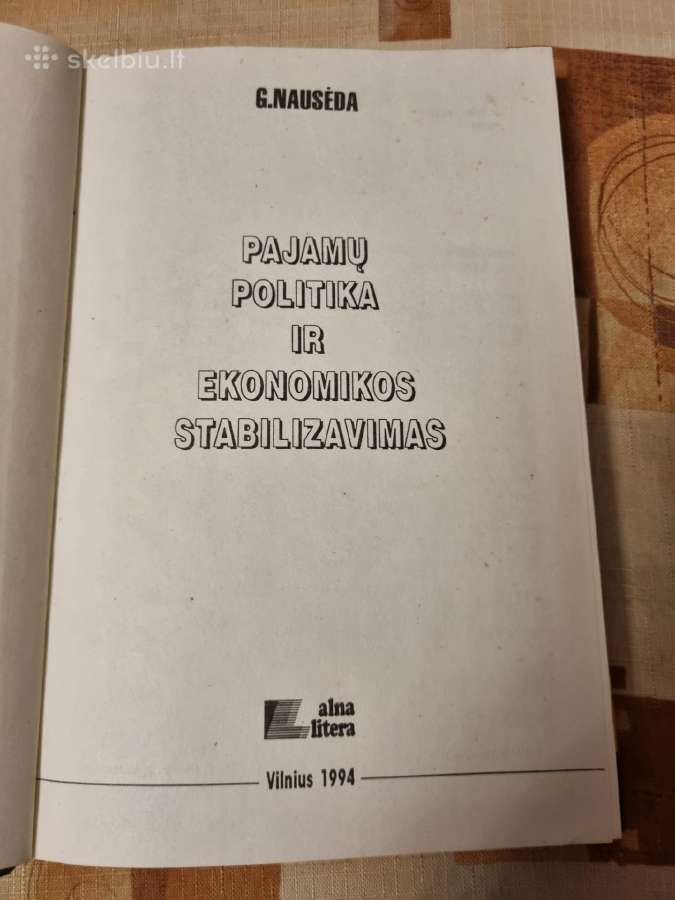 Pajamų politika ir ekonomikos stabilizavimas - nuotraukos Nr. 2