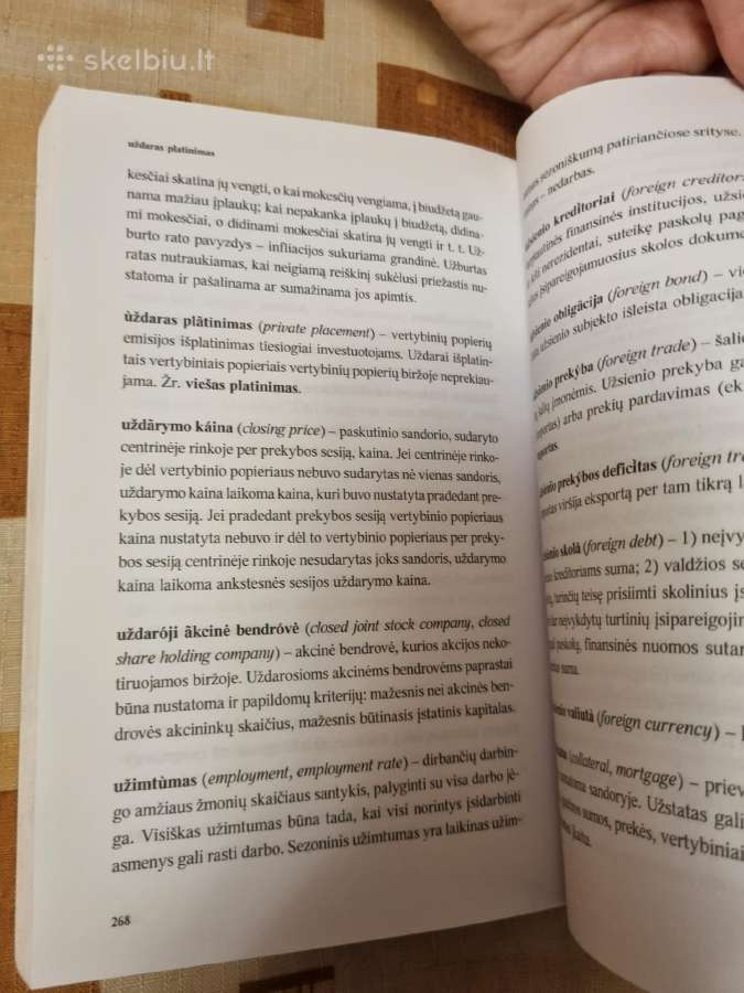 Ekonomikos terminų žodynas - nuotraukos Nr. 5