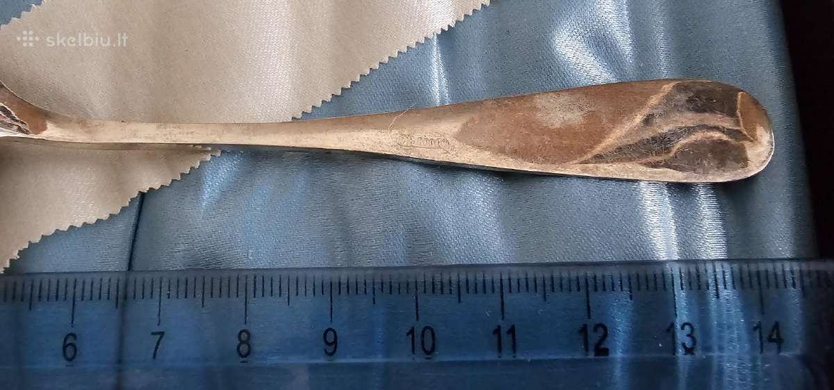 Sidabriniai sauksteliai 800 praba 103gr - nuotraukos Nr. 3