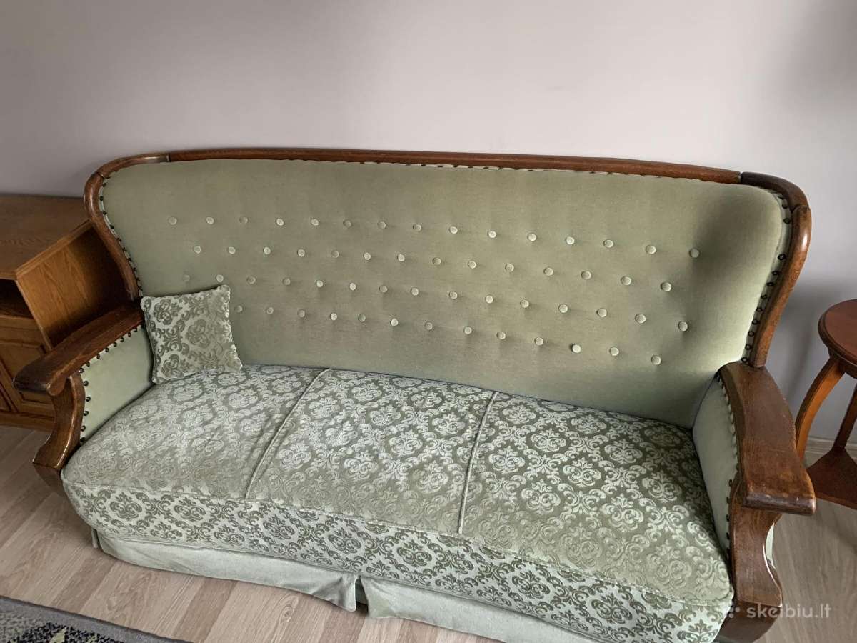 Sofa Ąžuolinė klasikinė - nuotraukos Nr. 2