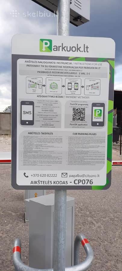 Aikštelė parkavimas Vilnius oro uostas 3 eur parai - nuotraukos Nr. 2