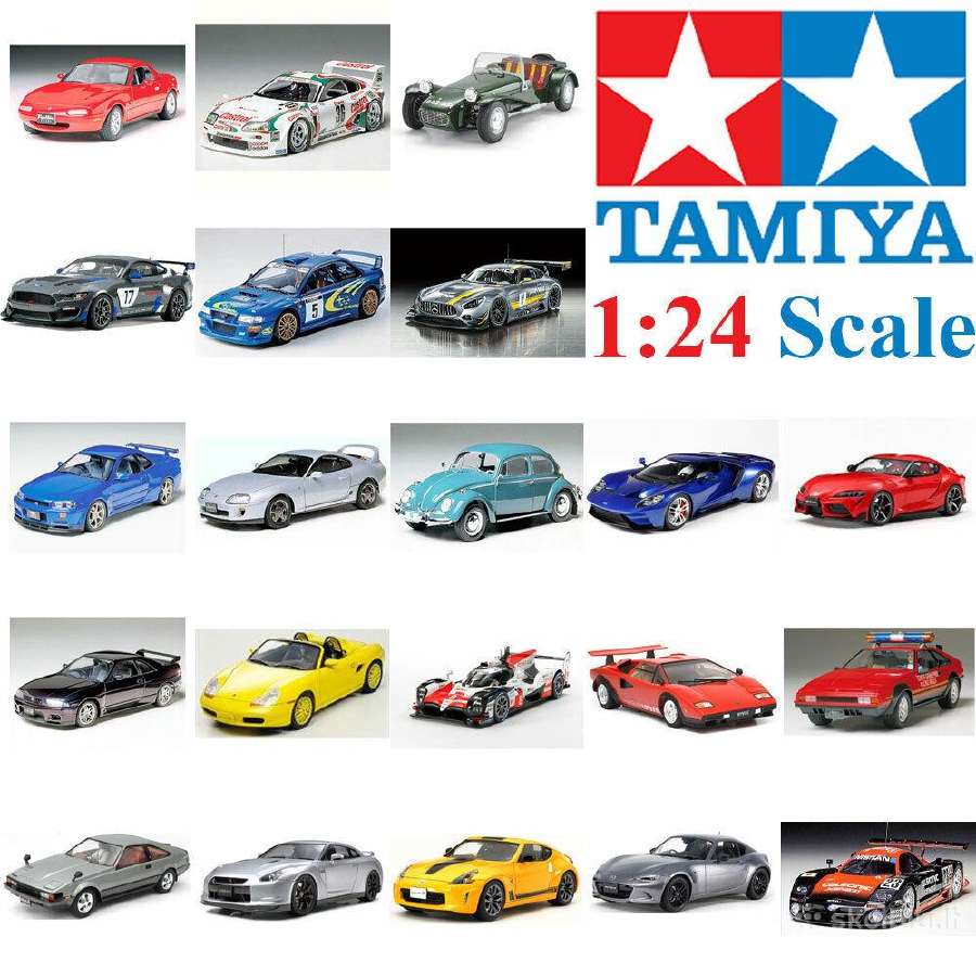 Surenkami Tamiya plastikiniai automodeliai
