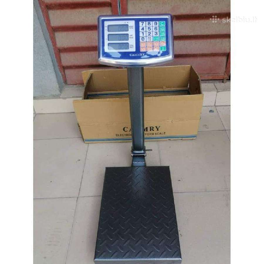 Platforminės Svarstyklės 100 kg, 300 kg Naujos - nuotraukos Nr. 6
