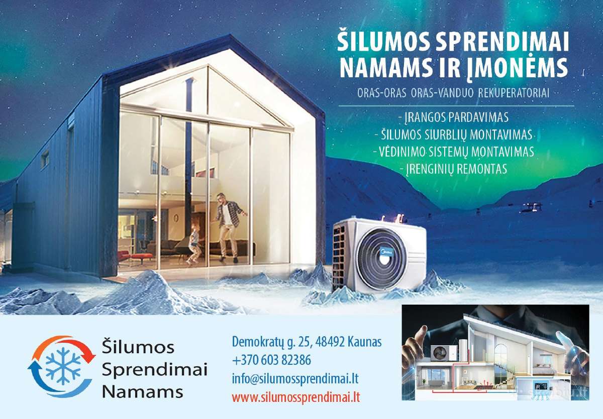 Šilumos siurbliaikondicionieriaikainakokybė - nuotraukos Nr. 6