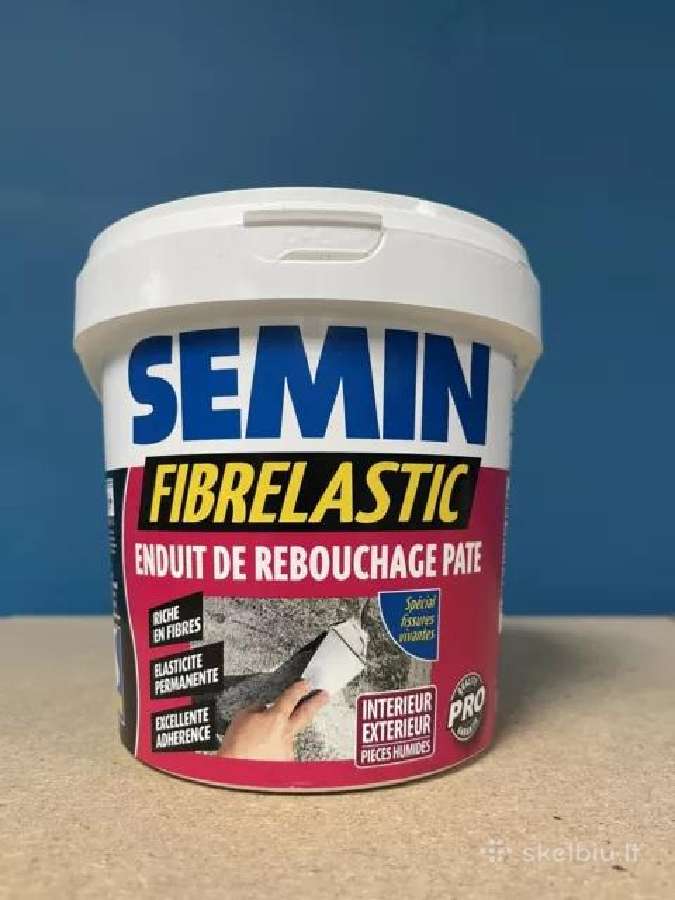 Fibrelastic glaistas įtrūkimamų remontui - nuotraukos Nr. 3
