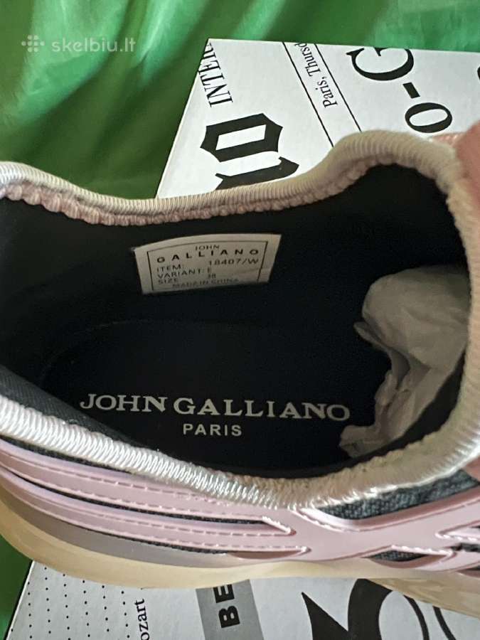 John Galliano kedai sportbaciai - nuotraukos Nr. 5