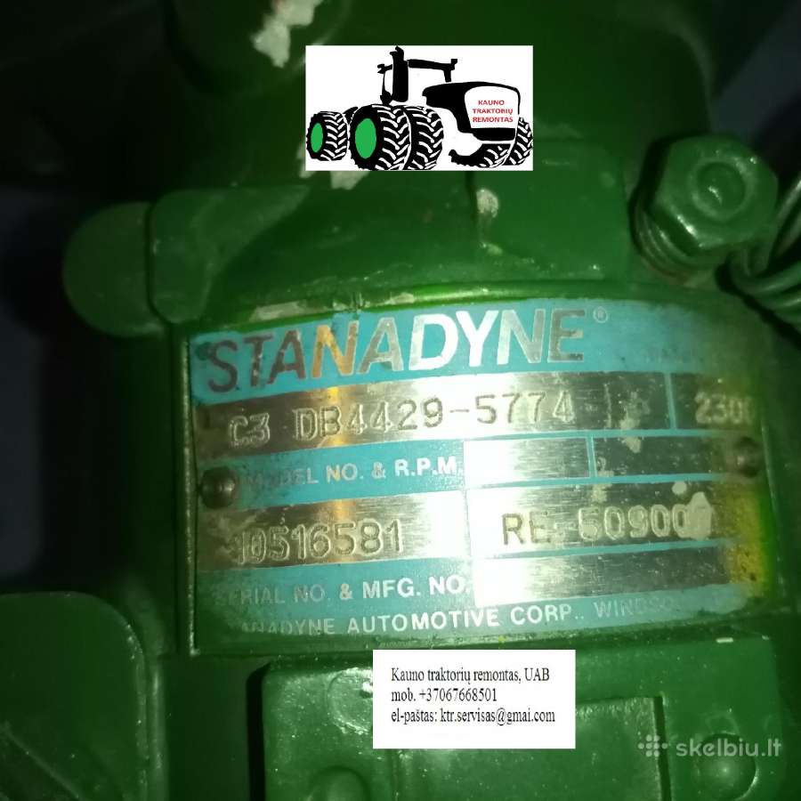 John Deere Stanadyne Db 4429-5774 kuro siurblys - nuotraukos Nr. 4