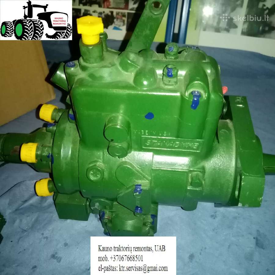 John Deere Stanadyne Db 4429-5774 kuro siurblys - nuotraukos Nr. 6