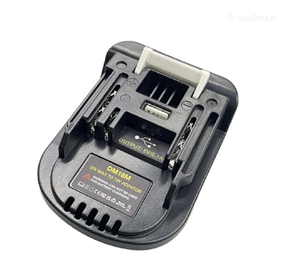 Makita Dewalt Milwauke Ryobi Parkside adapteriai - nuotraukos Nr. 6