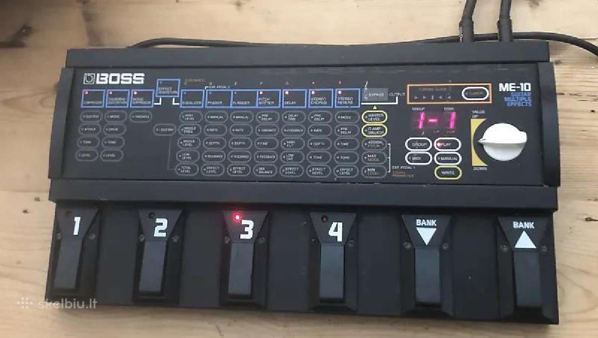 Boss Ge-7, Dot 270, Dd-100,hohner El. Fostex 280, - nuotraukos Nr. 14