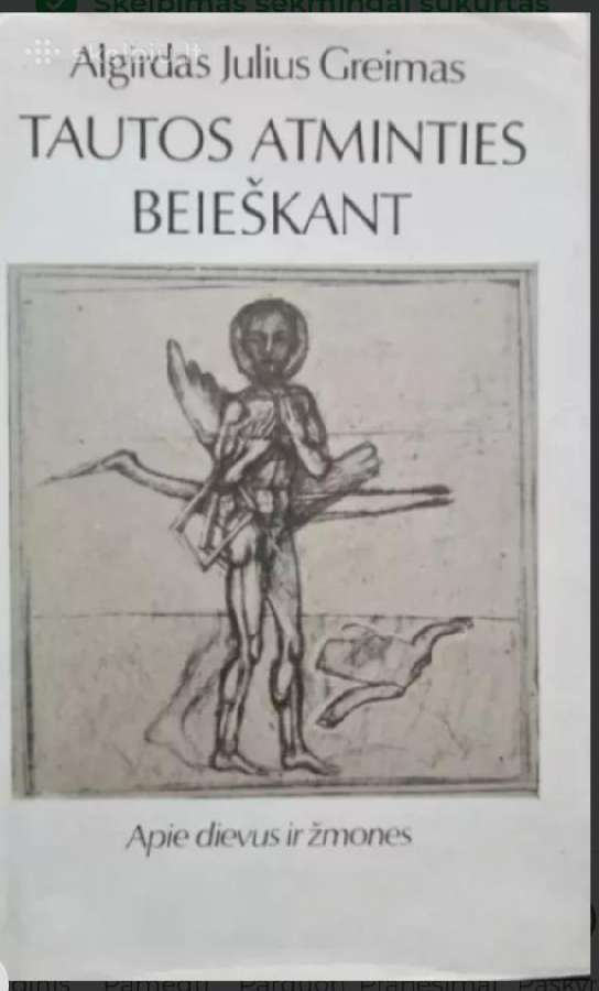 A. Greimas. Tautos atminties beieškant