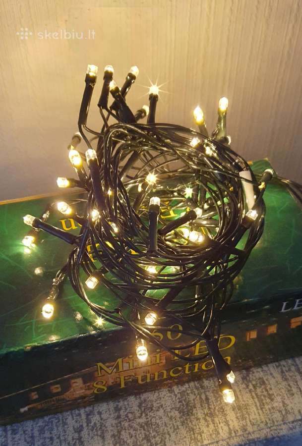 LED lempučių girlianda (2 dėžutės) - nuotraukos Nr. 5