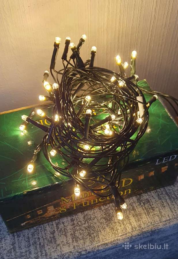 LED lempučių girlianda (2 dėžutės) - nuotraukos Nr. 6