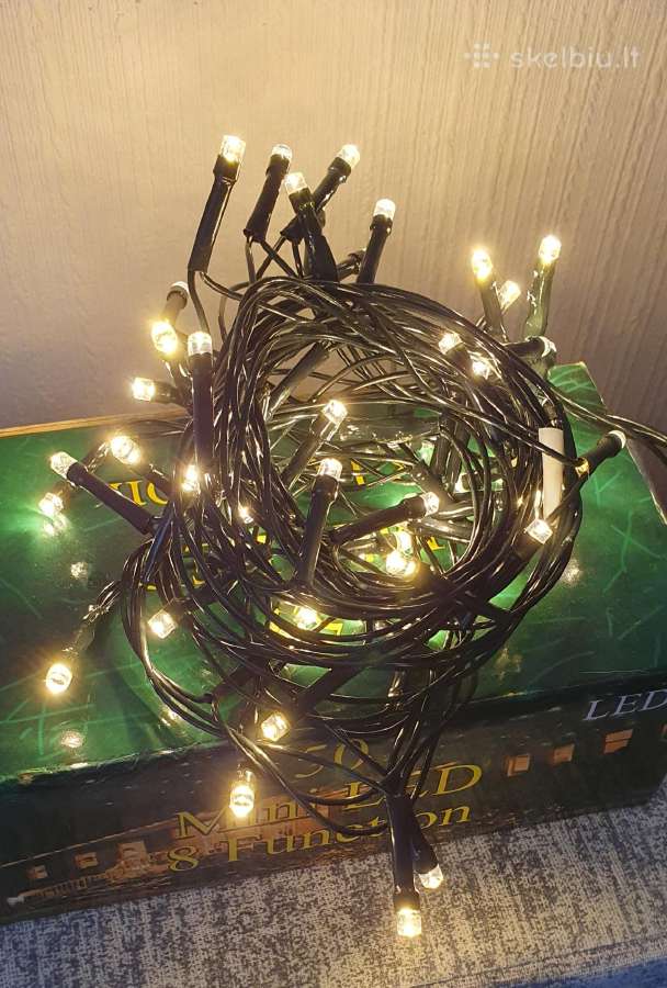 LED lempučių girlianda (2 dėžutės) - nuotraukos Nr. 7