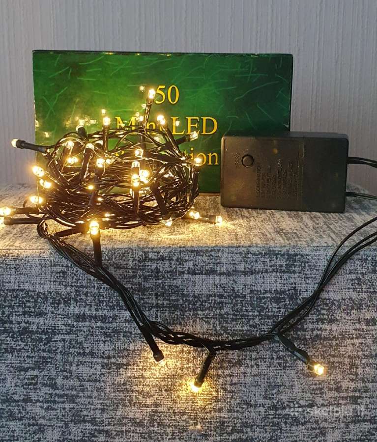 LED lempučių girlianda (2 dėžutės) - nuotraukos Nr. 8