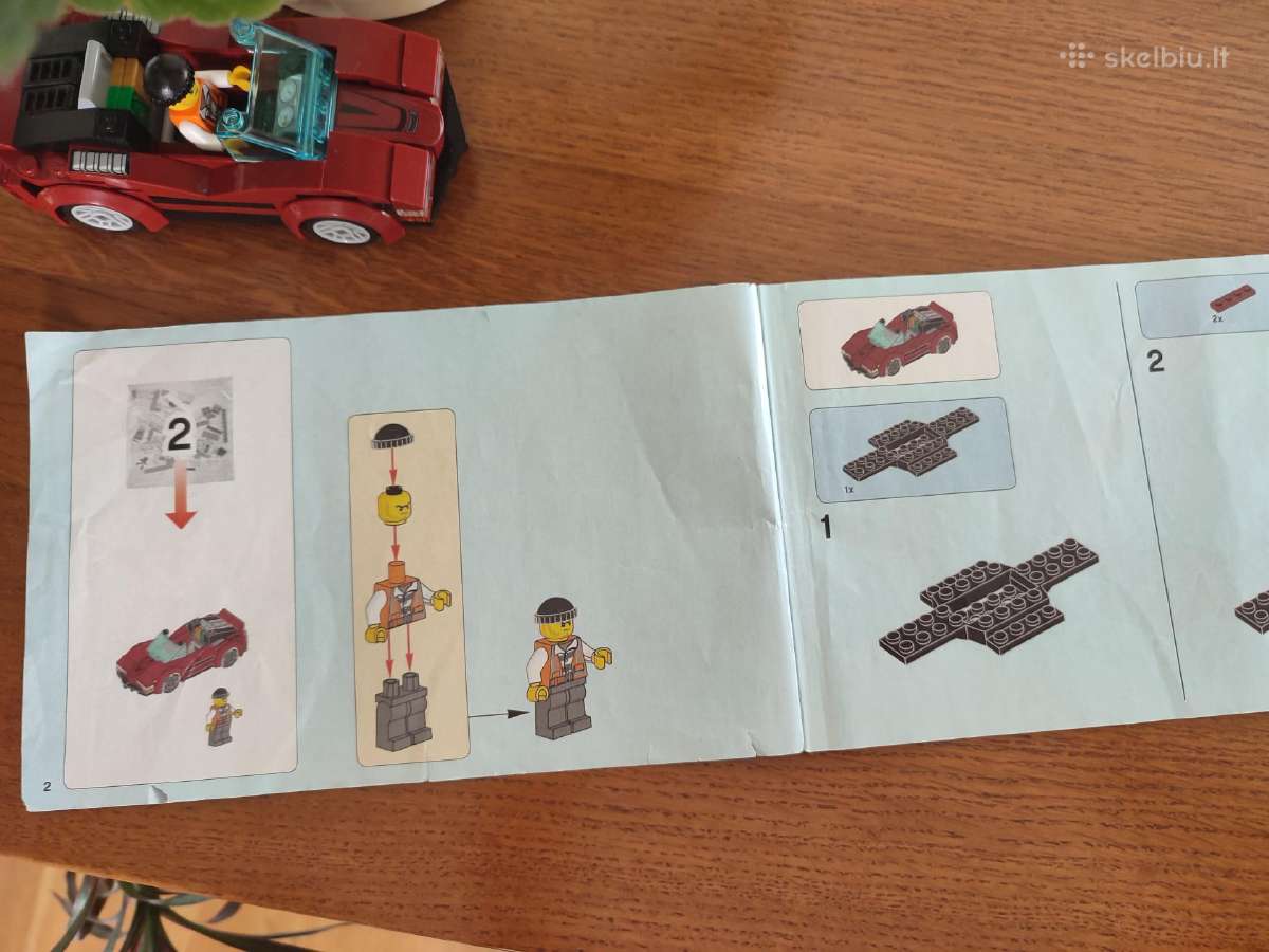 Lego city(60138-1.2),(60081-1,2),(30357) - nuotraukos Nr. 6