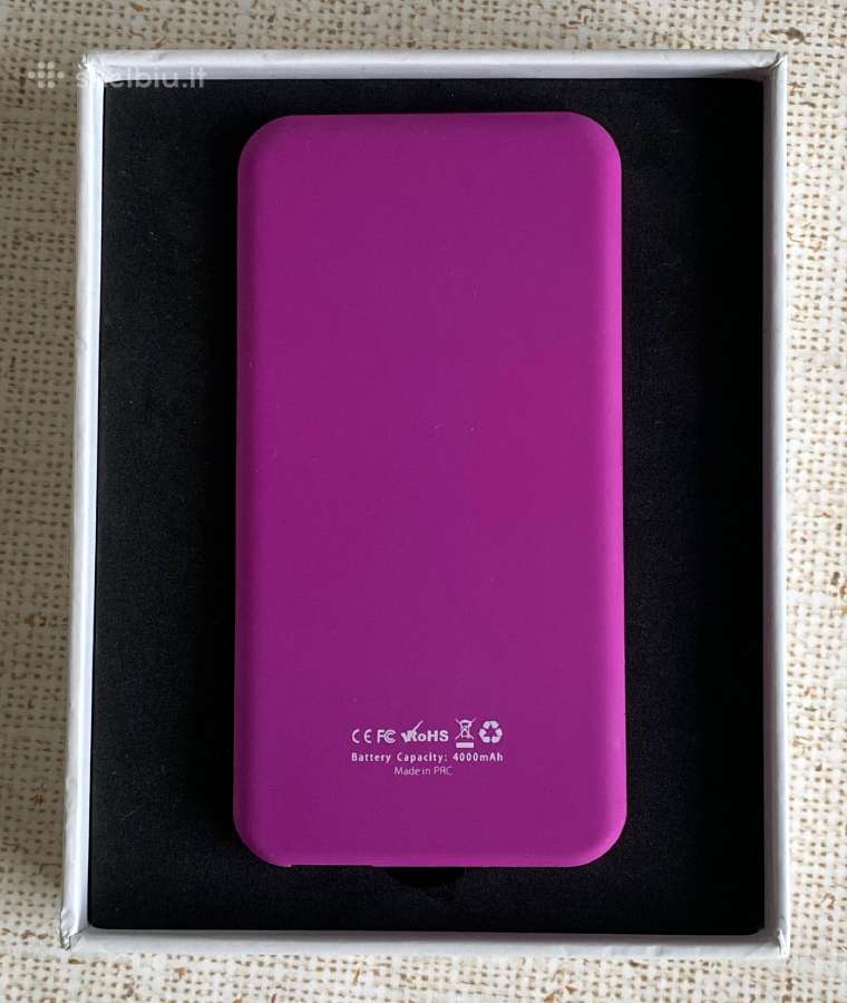 Akumuliatorius / išorinis šaltinis / power bank