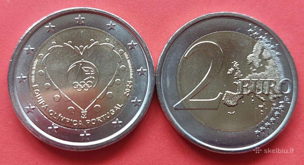 Portugalija 2024m.2€ Olimpinės žaidynės Unc