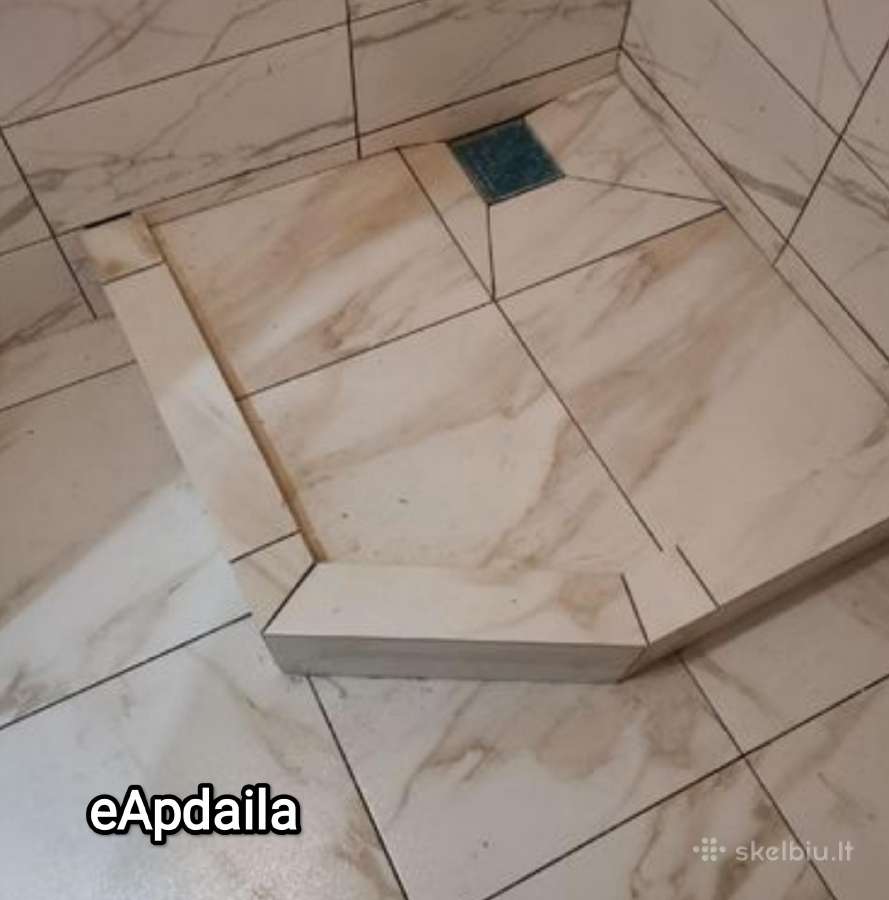 Langu apdaila Balkonu šiltinimas Plyteliu klojimas - nuotraukos Nr. 6
