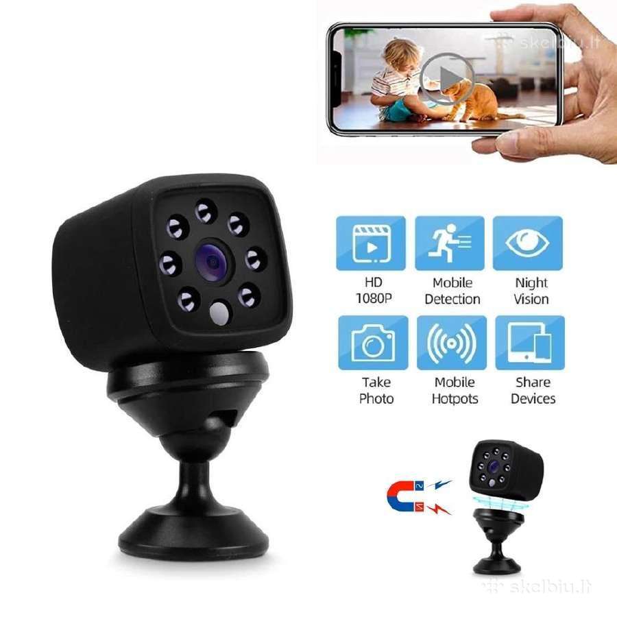 Daug Modelių! WiFi full HD kamera WiFi ir baterija - nuotraukos Nr. 6