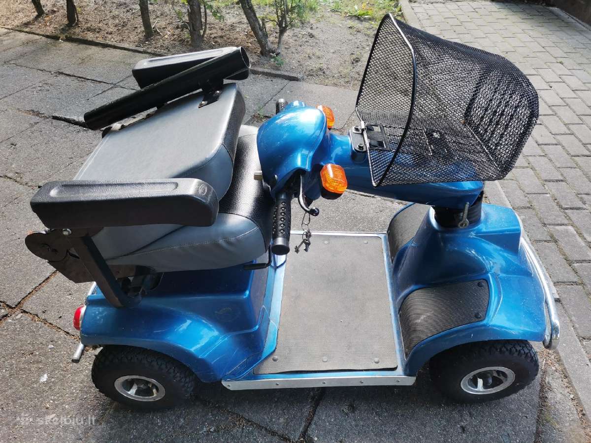 Naudotas elektrinis vokiškas skuteris neįgaliesiem - nuotraukos Nr. 6