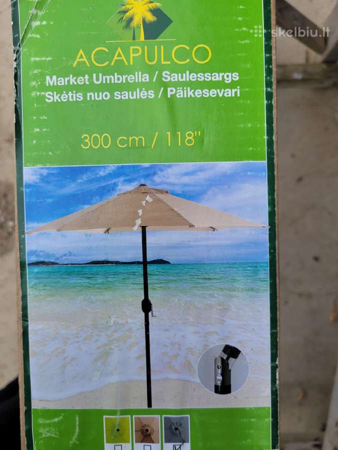 Sketis nuo saulės 300cm - nuotraukos Nr. 4