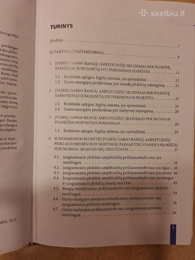Statybinių konstrukcijų akustika - nuotraukos Nr. 2
