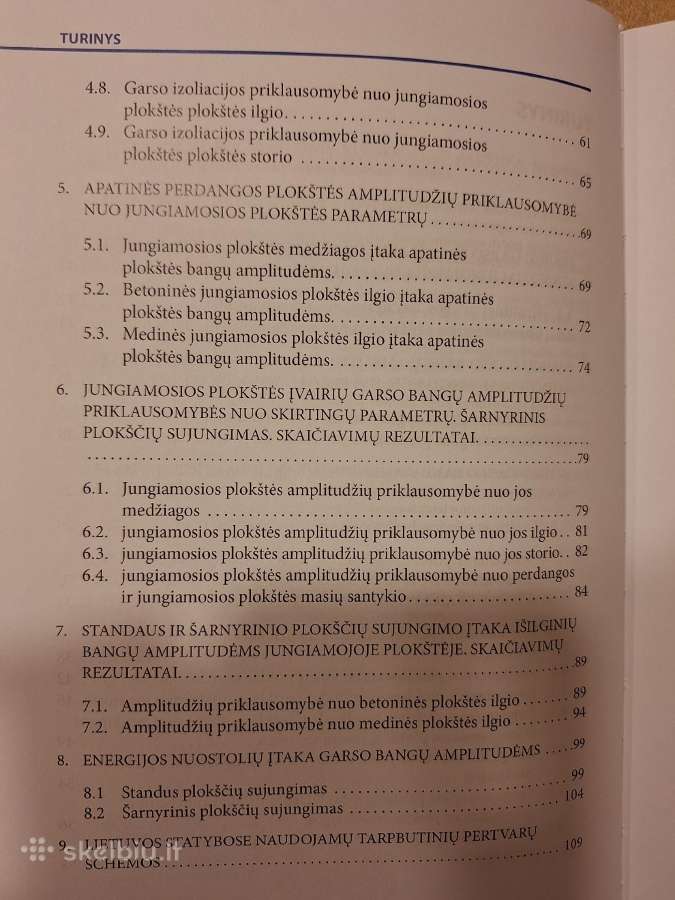 Statybinių konstrukcijų akustika - nuotraukos Nr. 3