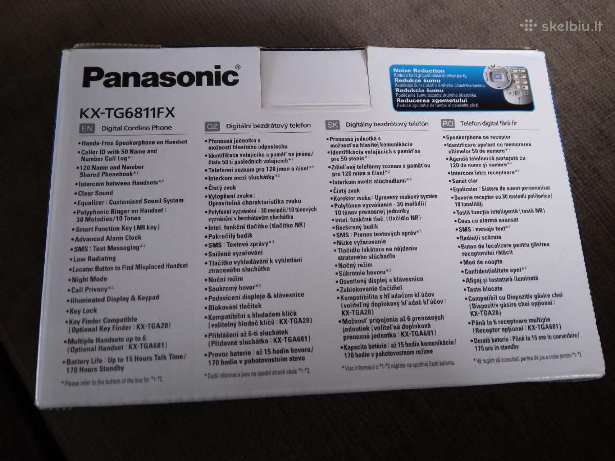 Naujas Skaitmeninis belaidis Telefonas Panasonic - nuotraukos Nr. 2
