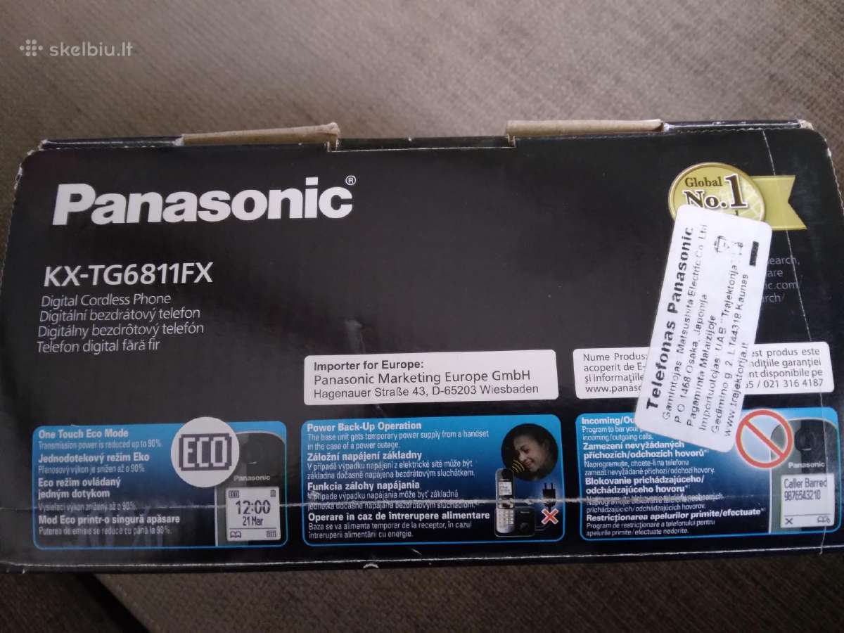 Naujas Skaitmeninis belaidis Telefonas Panasonic - nuotraukos Nr. 3