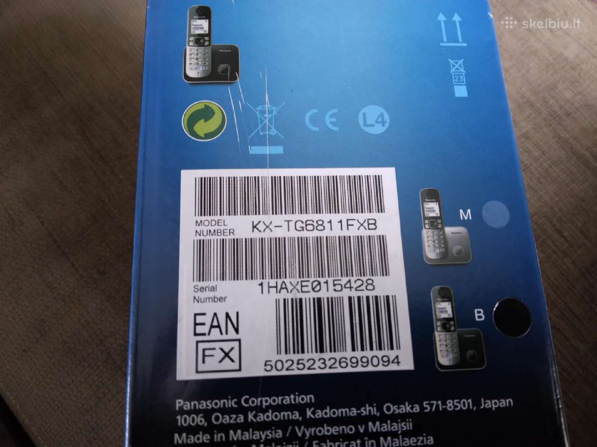 Naujas Skaitmeninis belaidis Telefonas Panasonic - nuotraukos Nr. 4