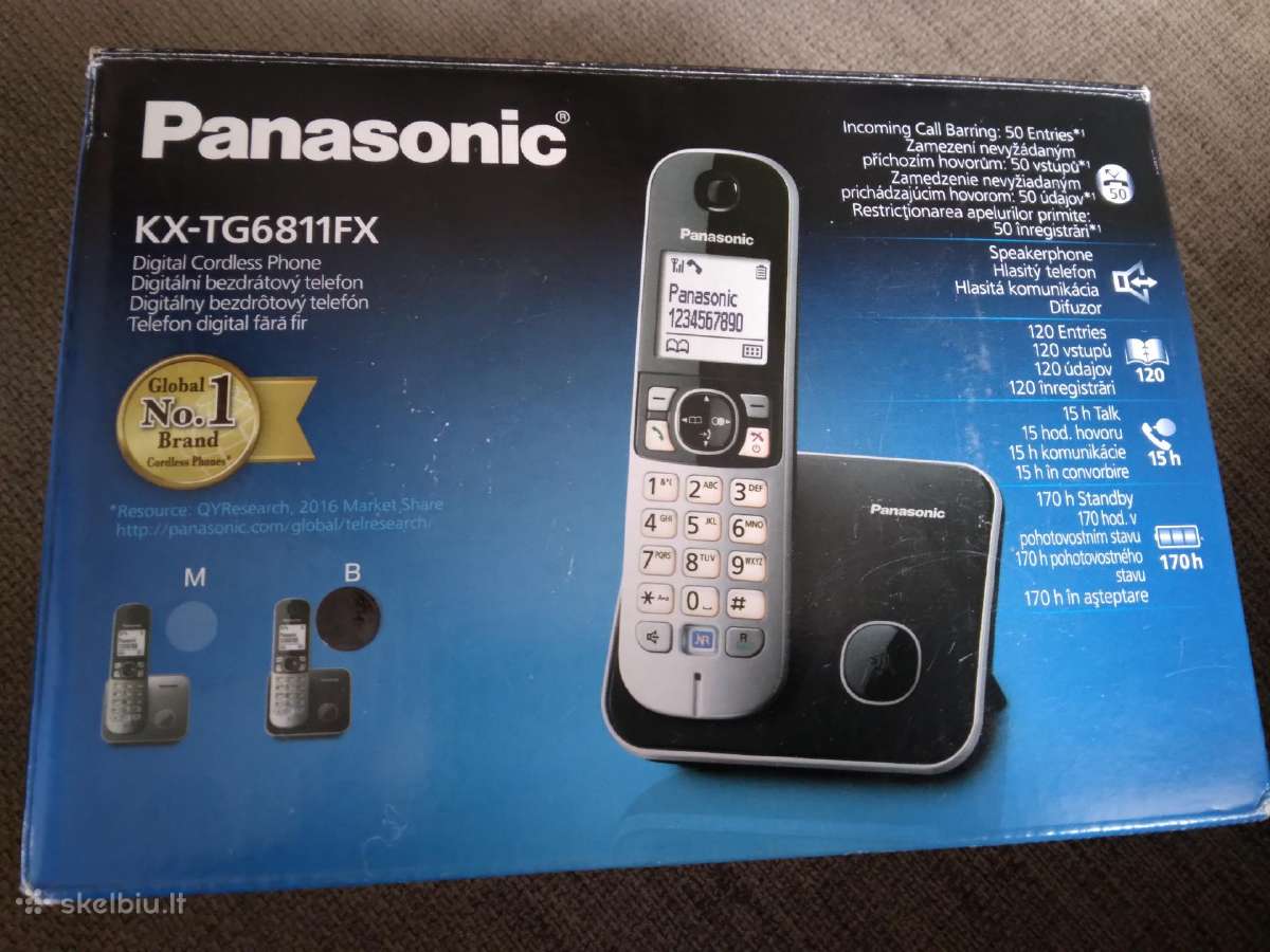 Naujas Skaitmeninis belaidis Telefonas Panasonic - nuotraukos Nr. 5
