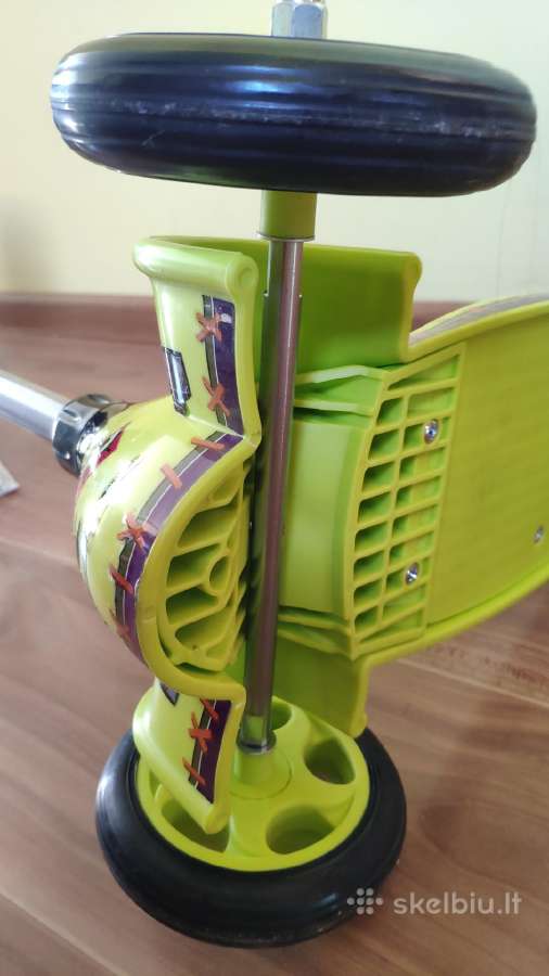 Vaikiškas paspirtukas Razor Monster Kix AL 3 ratų - nuotraukos Nr. 7