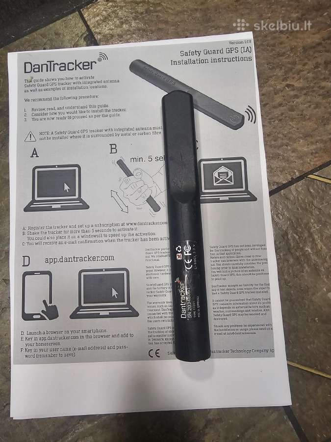Dviračio seklys Dantracker - nuotraukos Nr. 2