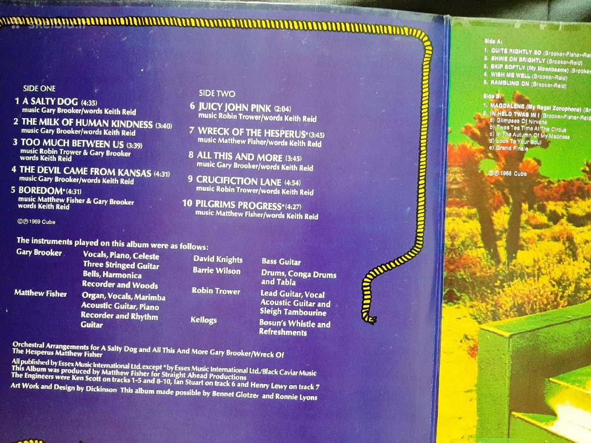 Procol Harum 1976 “A Salty Dog /Shine On Brightly" - nuotraukos Nr. 2