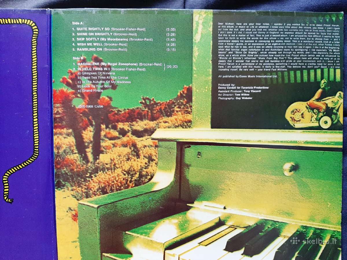Procol Harum 1976 “A Salty Dog /Shine On Brightly" - nuotraukos Nr. 3
