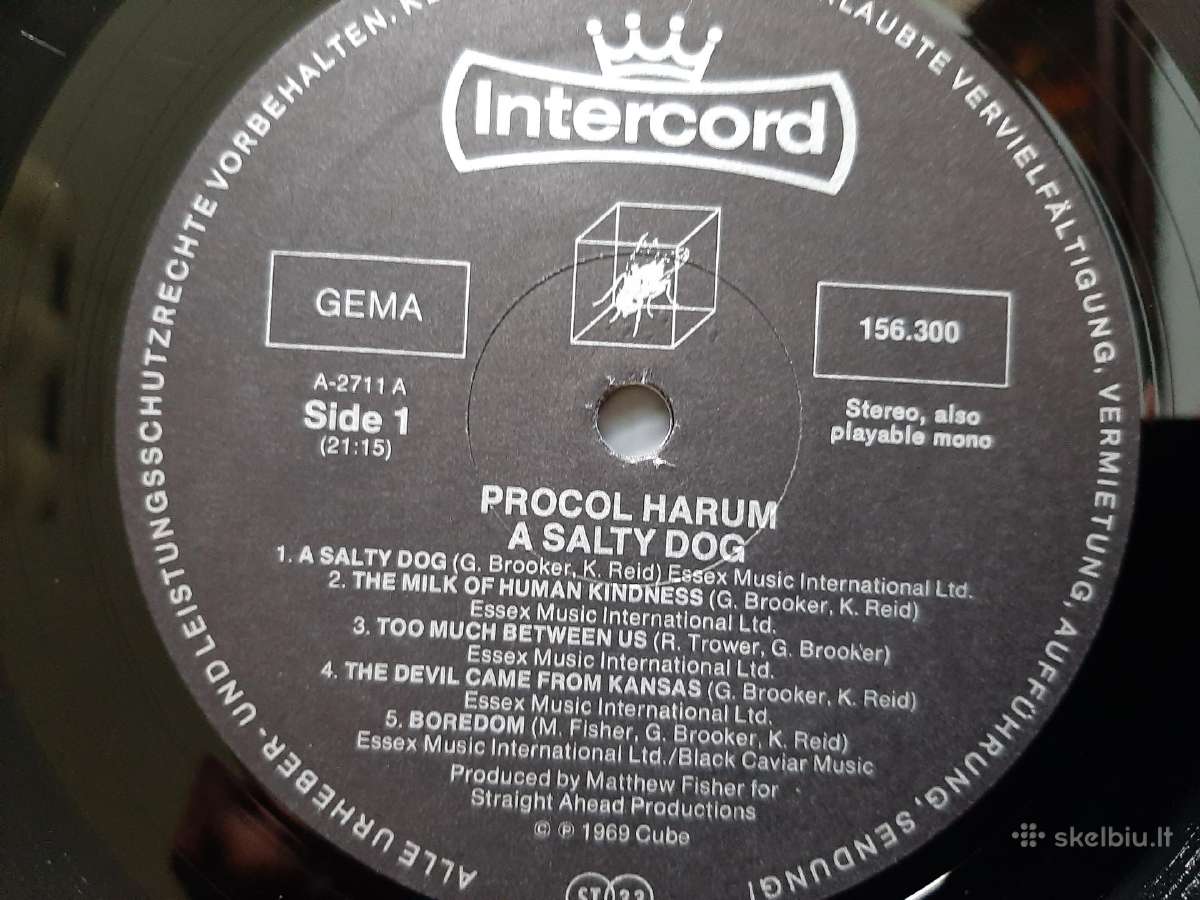Procol Harum 1976 “A Salty Dog /Shine On Brightly" - nuotraukos Nr. 6
